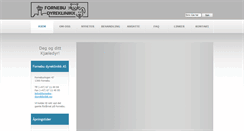 Desktop Screenshot of fornebu-dyreklinikk.no